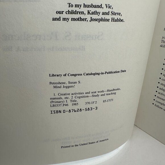 Mind Joggers!: 5- to 15- Minute Activities That Make Kids Think (Paperback) - Picture 5 of 5